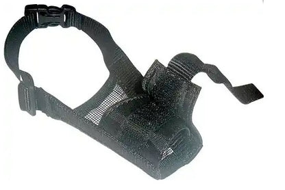 Nylon Adjustable Emergency Muzzle with Mesh